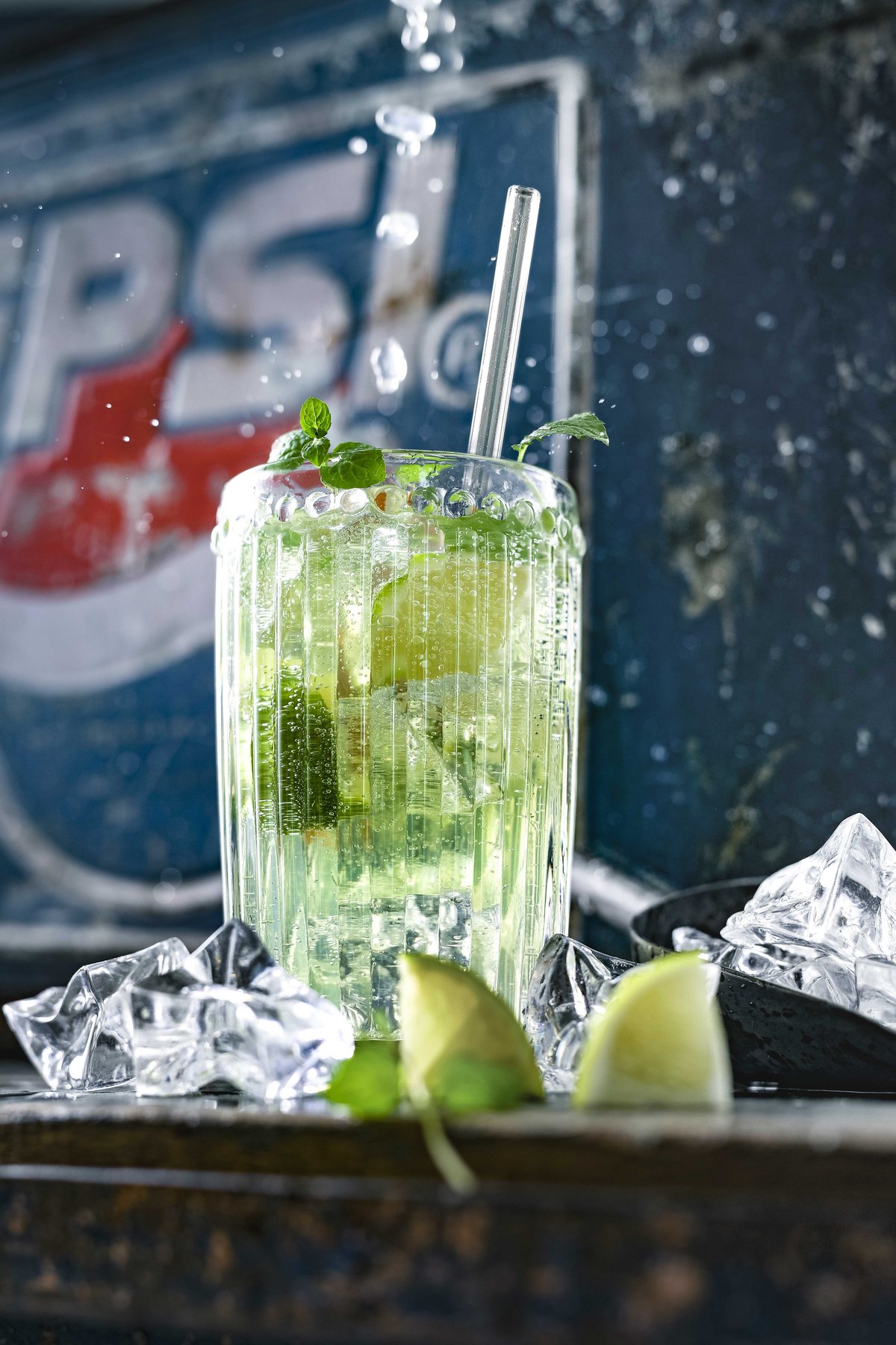 Drink kunstvoll präsentiert – hochwertige Beverage-Fotografie von Kitchenkiss.