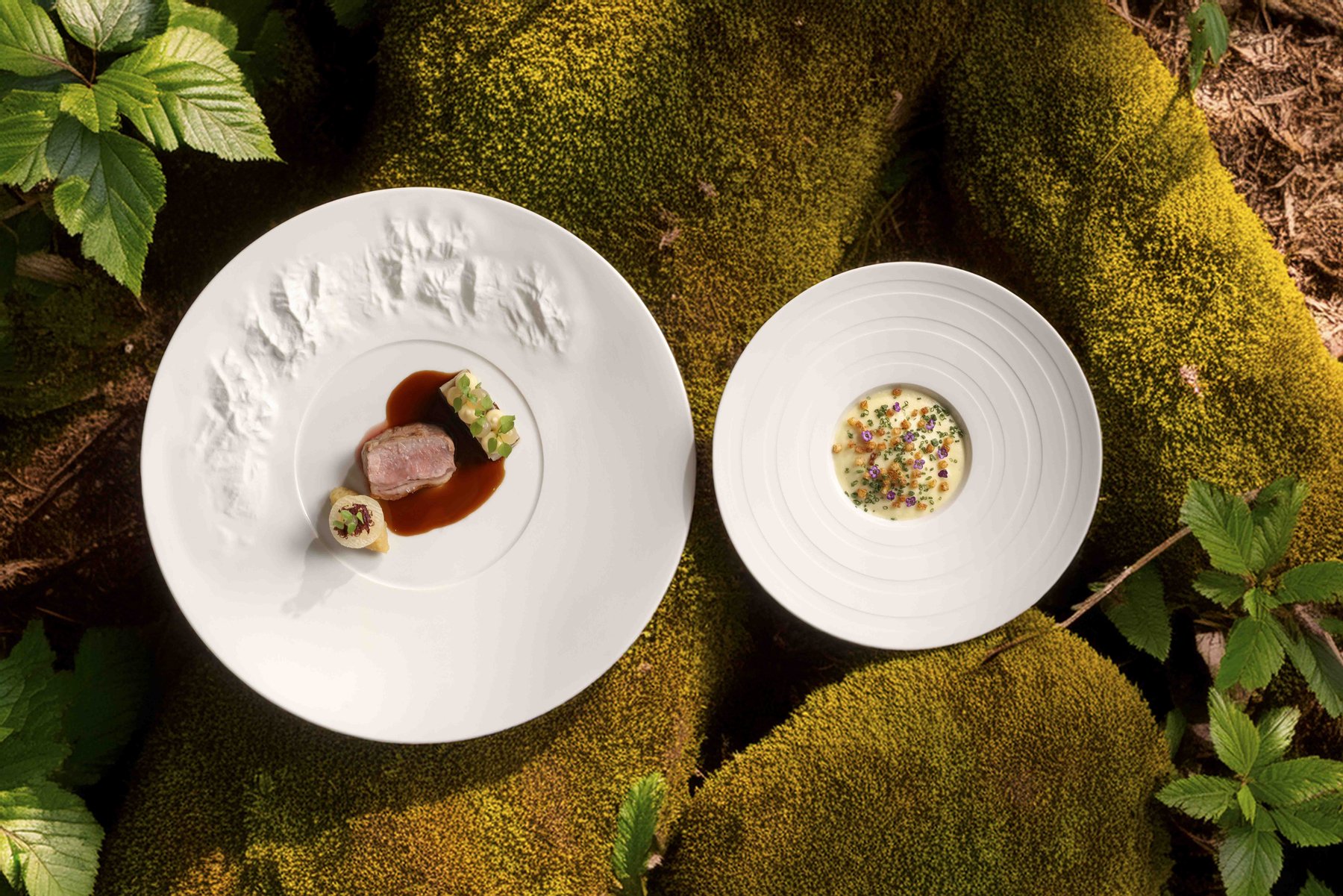 Detailreich inszeniertes Gourmet-Gericht – ästhetische Foodfotografie für die gehobene Gastronomie.