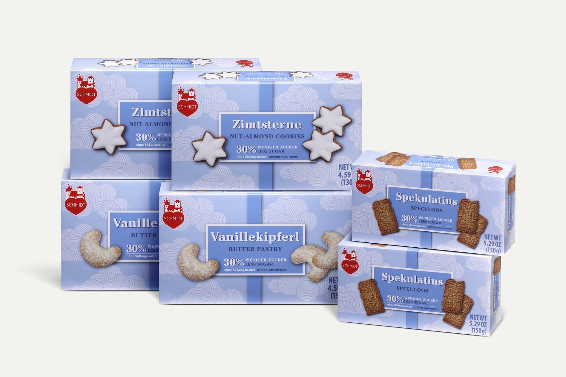 Lebkuchen Schmidt Gebäck hochwertig inszeniert