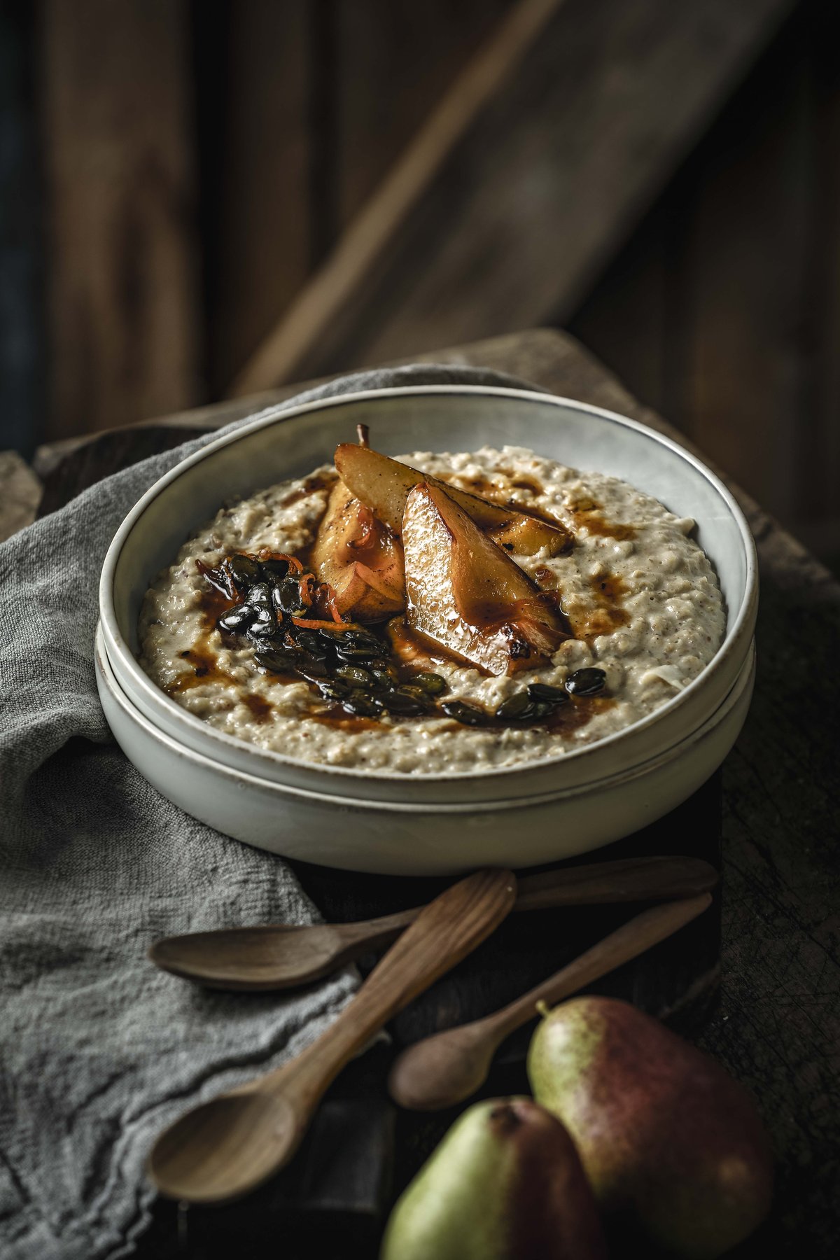 3Bears Porridge Motiv appetitlich inszeniert – Foodfotografie