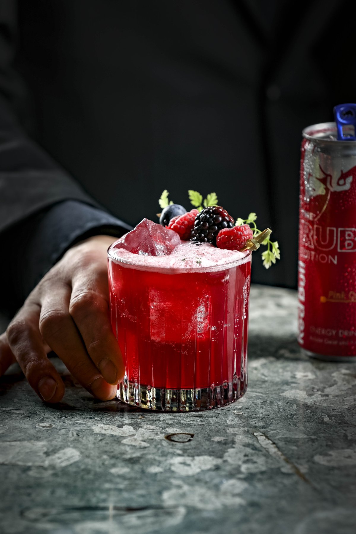 Cocktail fein fotografiert – professionelle Getränkefotografie.