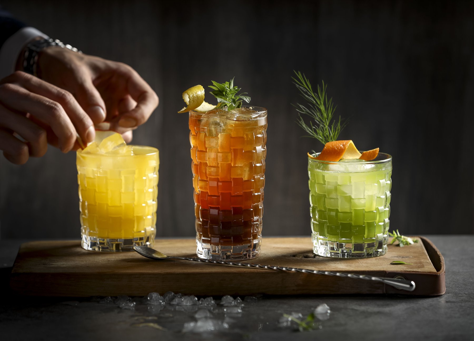 Cocktail stimmungsvoll präsentiert – High-End Drink-Fotografie von Kitchenkiss.