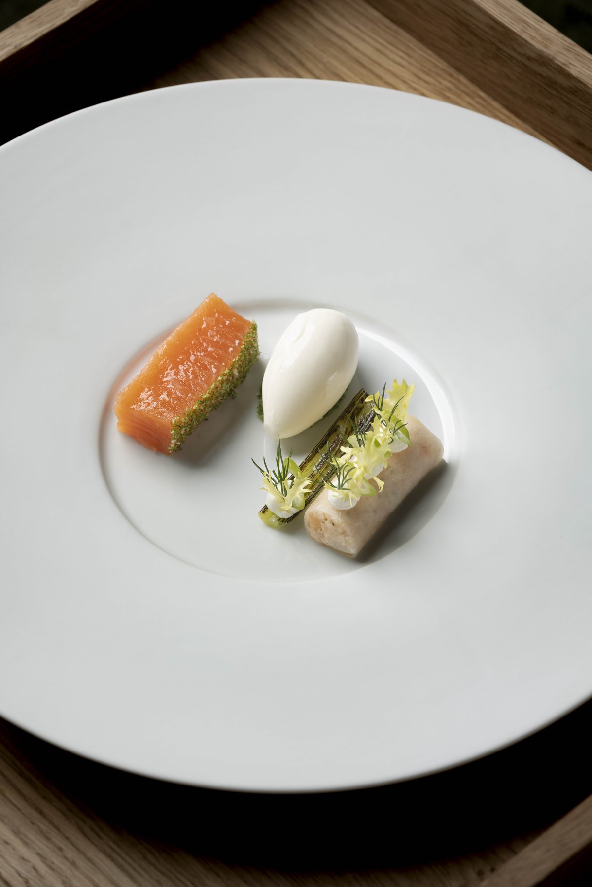 Detailreiches Fine-Dining-Gericht – hochwertige Foodfotografie von Kitchenkiss.