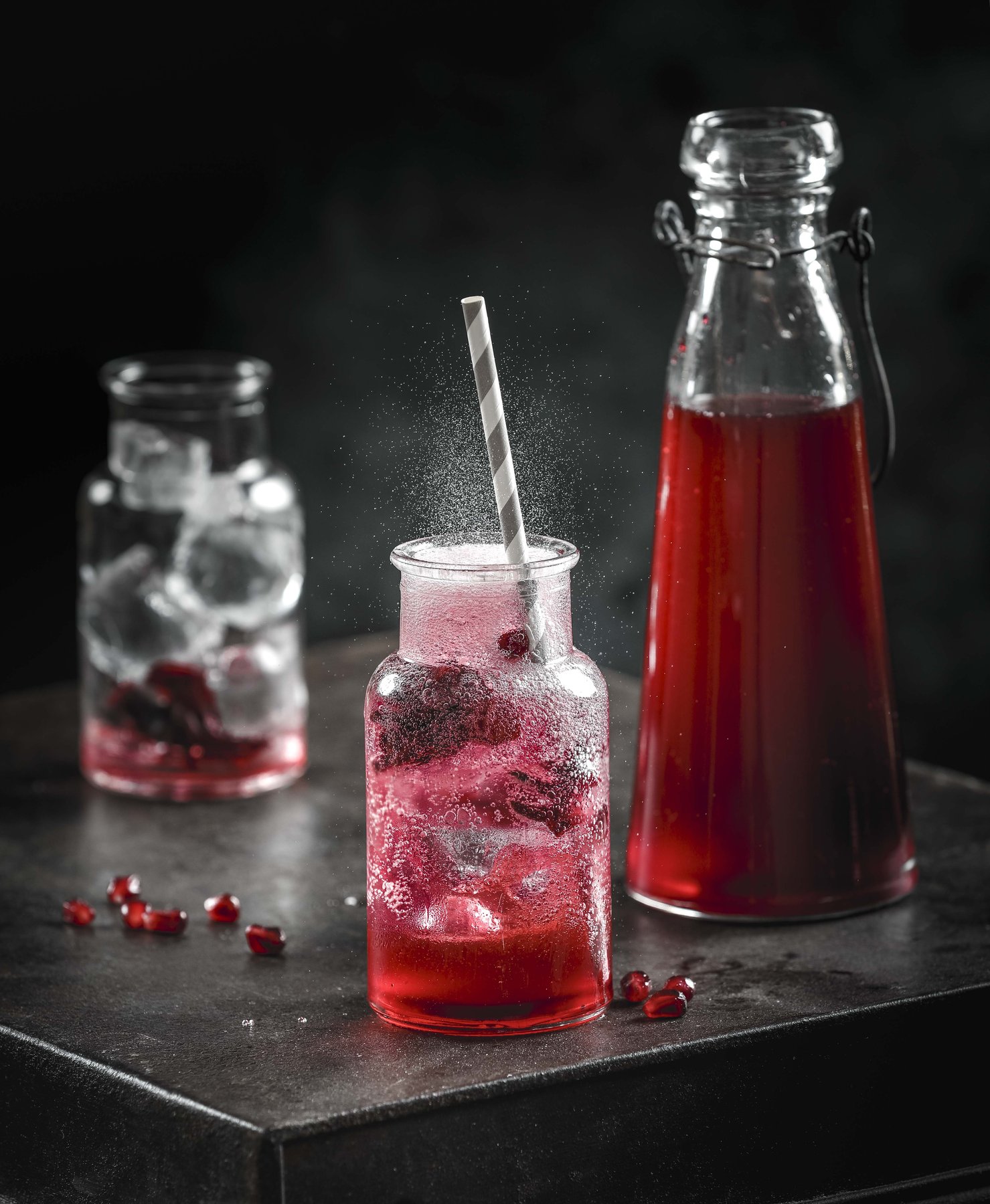 Drink stimmungsvoll fotografiert – hochwertige Getränkefotografie von Kitchenkiss.
