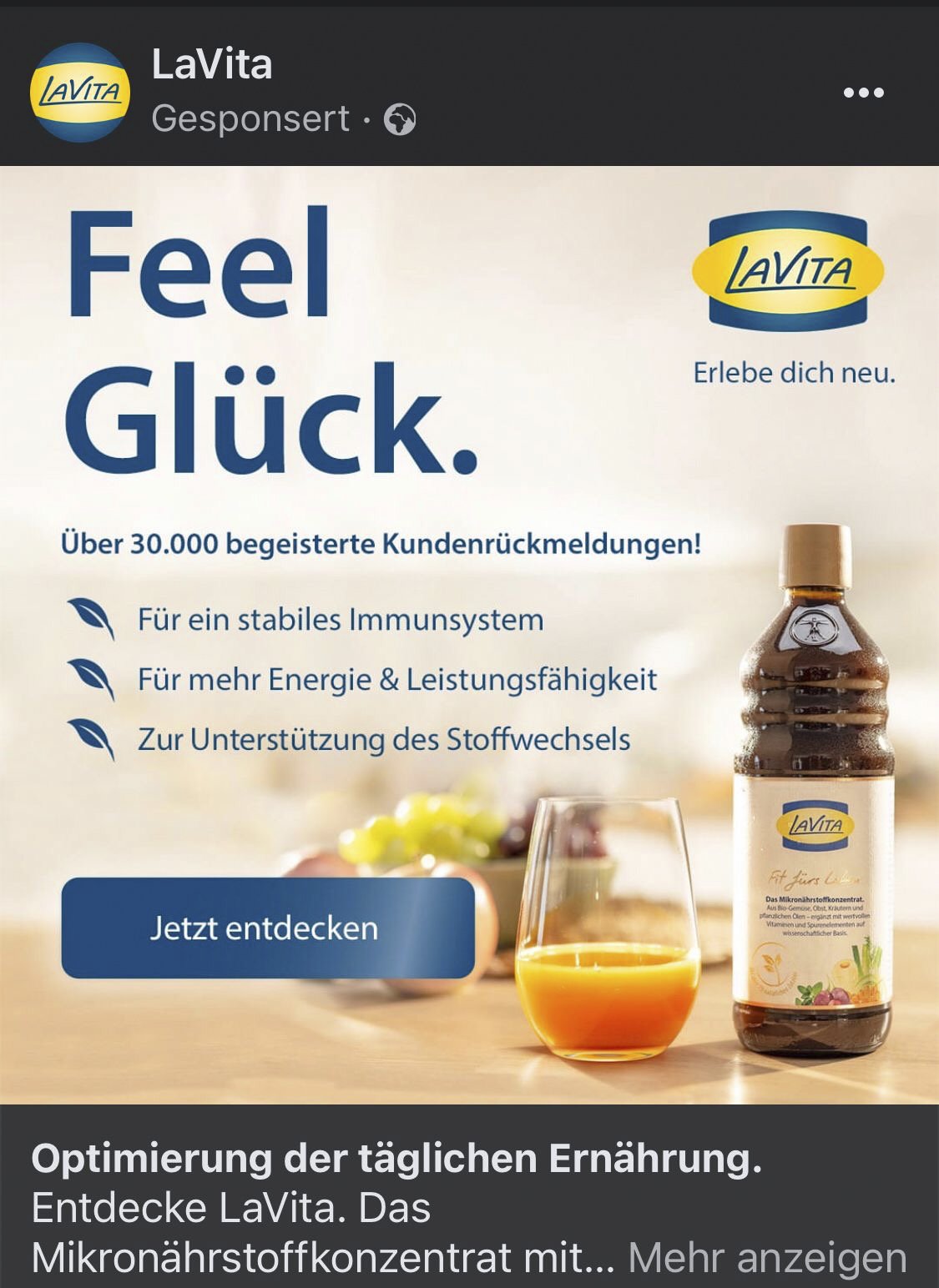 Frische Zutaten als Basis für LaVita – Foodfotografie