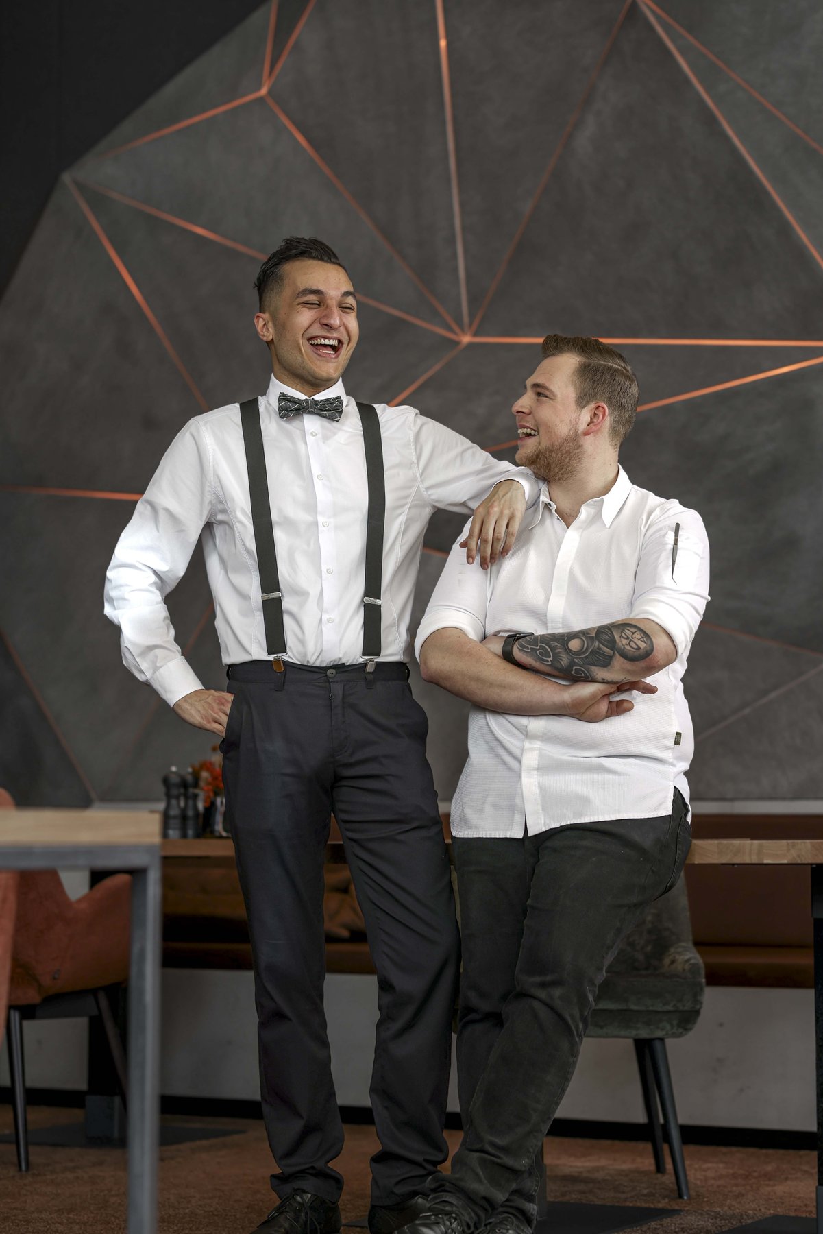 Employer-Branding-Fotografie für die Gastronomie: sympathische Mitarbeiter-Porträts zur Personalgewinnung.